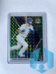 2021 Panini Mosaic Green Prizm Cody Bellinger #59 Los Angeles